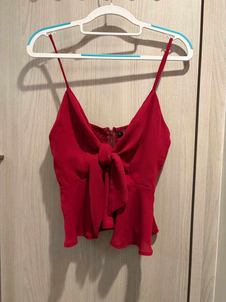 Brand New Tie Front Cami